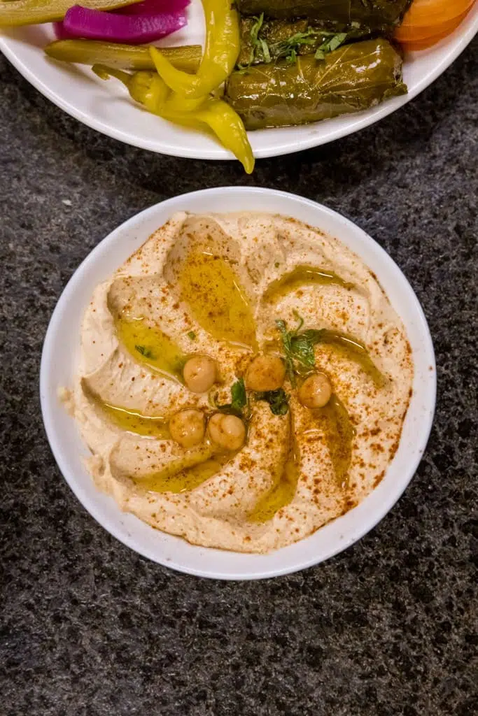 Lebanese hummus